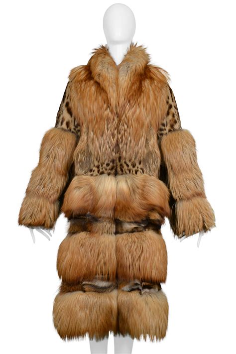 gucci patchwork fox fur jacket|Gucci Fox Fur Coat .